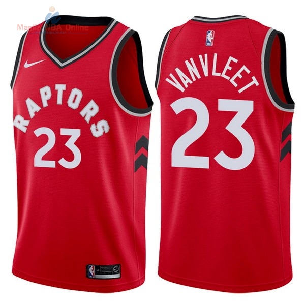 Acquista Maglia NBA Nike Toronto Raptors #23 Fred VanVleet Rosso Icon