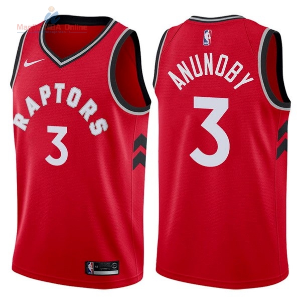 Acquista Maglia NBA Nike Toronto Raptors #3 OG Anunoby Rosso Icon