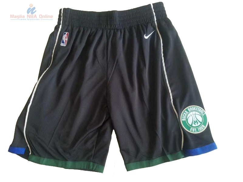 Acquista Pantaloni Basket Brooklyn Nets Nike Nero