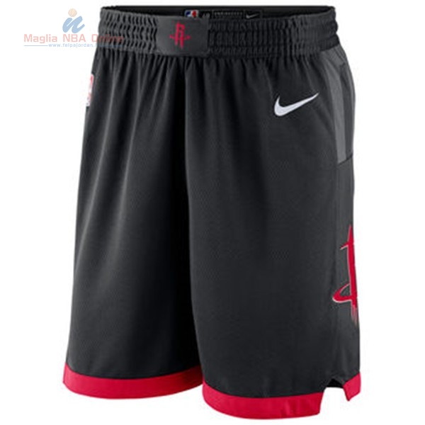 Acquista Pantaloni Basket Houston Rockets Nike Nero