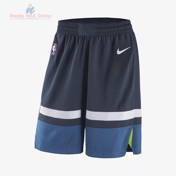 Acquista Pantaloni Basket Minnesota Timberwolves Nike Marino