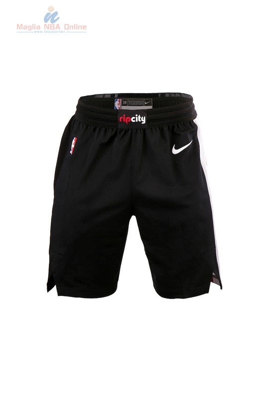 Acquista Pantaloni Basket Portland Trail Blazers Nike Nero