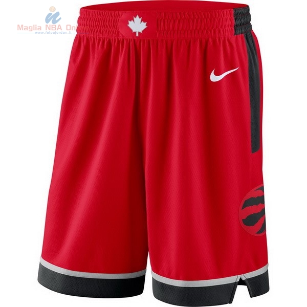 Acquista Pantaloni Basket Toronto Raptors Nike Rosso
