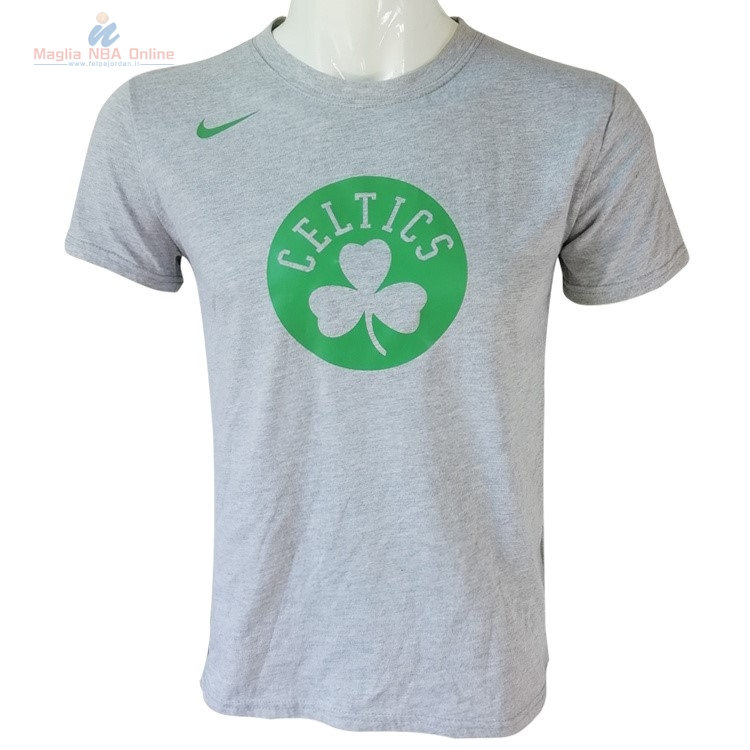 Acquista T-Shirt Boston Celtics Nike Grigio