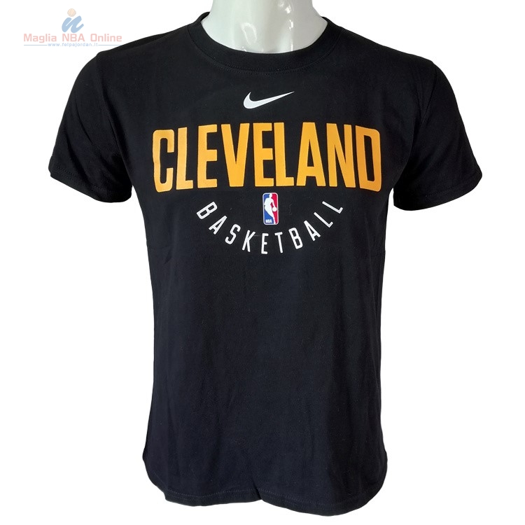 Acquista T-Shirt Cleveland Cavaliers Nike Nero