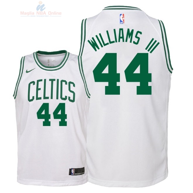 Acquista Maglia NBA Bambino Boston Celtics #44 Robert Williams III Bianco Association 2018