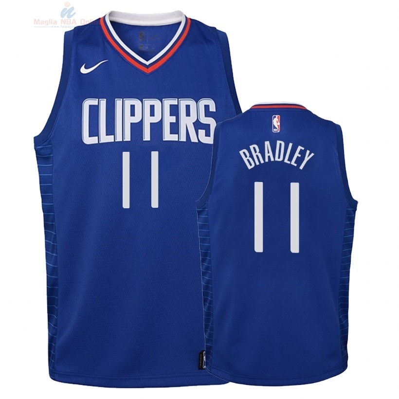 Acquista Maglia NBA Bambino L.A.Clippers #11 Avery Bradley Blu Icon 2018