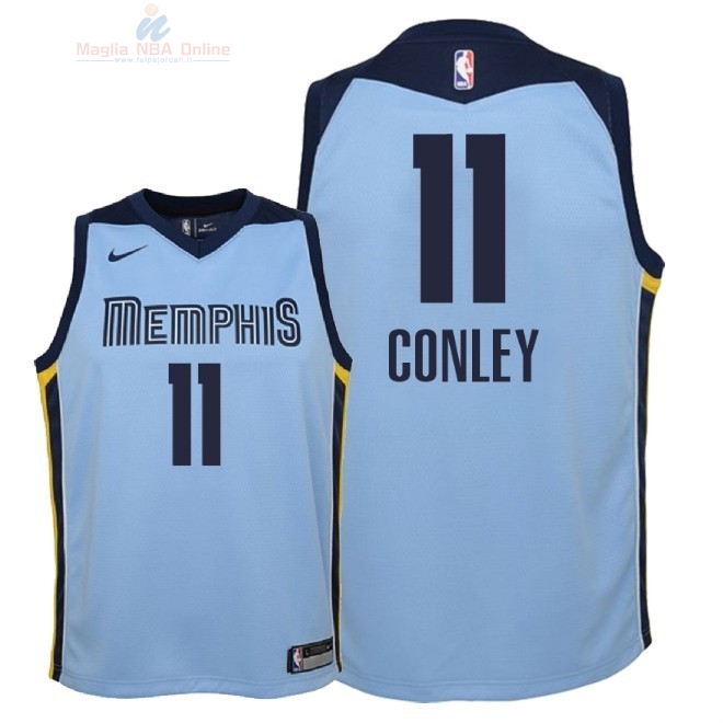 Acquista Maglia NBA Bambino Memphis Grizzlies #11 Mike Conley Blu Statement 2018
