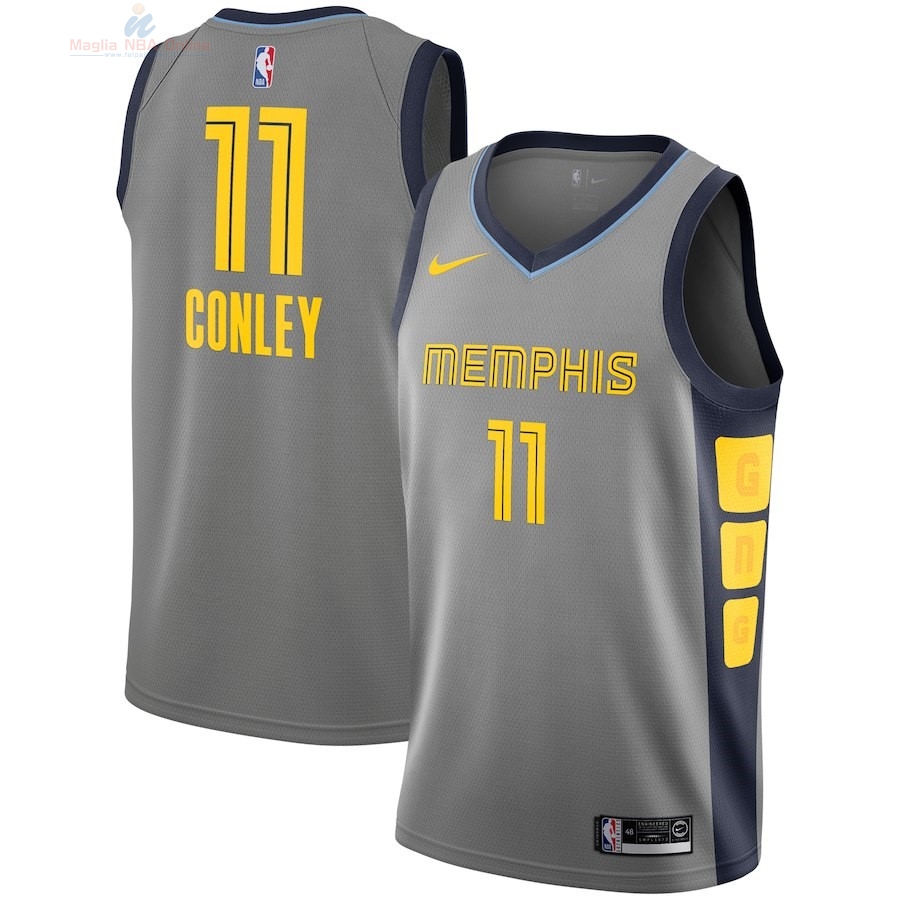 Acquista Maglia NBA Bambino Memphis Grizzlies #11 Mike Conley Nike Grigio Città 2018-19