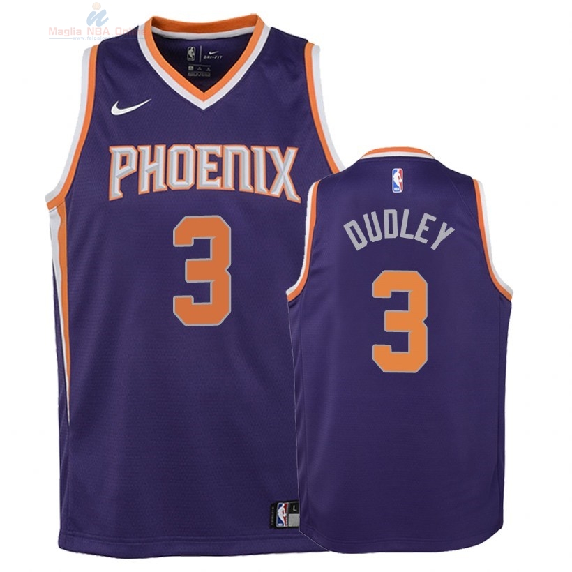 Acquista Maglia NBA Bambino Phoenix Suns #3 Jared Dudley Porpora Icon 2018