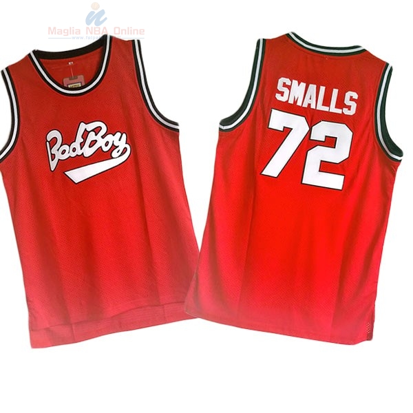 Acquista Maglia NBA Film Basket Bad Boy #72 Rosso