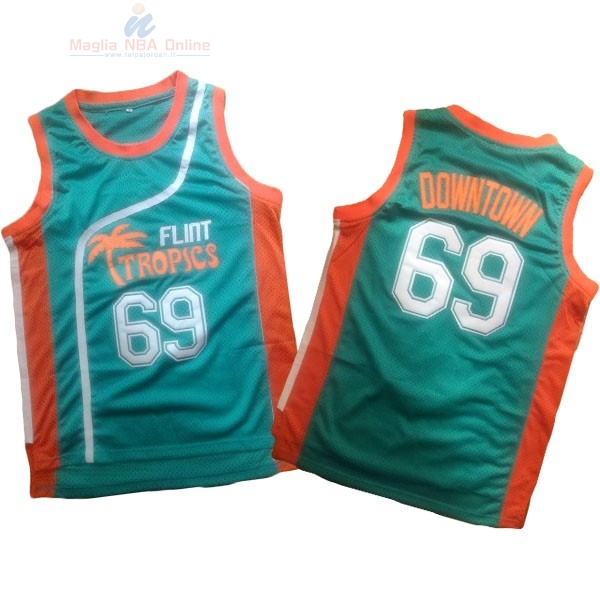 Acquista Maglia NBA Film Basket COFFEE-BLACK #69 DOWNTOWN Verde