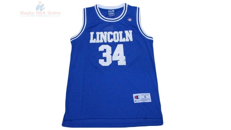 Acquista Maglia NBA Film Basket Shuttlesworth #34 Blu