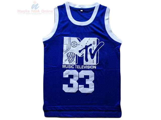 Acquista Maglia NBA Film Basket Smith #33 Blu