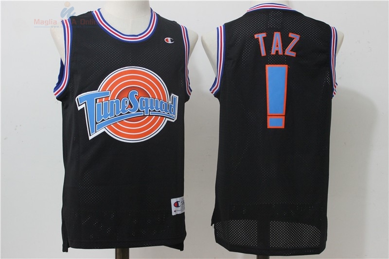 Acquista Maglia NBA Film Basket Tune Escuadra ! Taz Nero