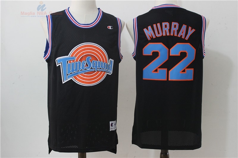 Acquista Maglia NBA Film Basket Tune Escuadra #22 Nero