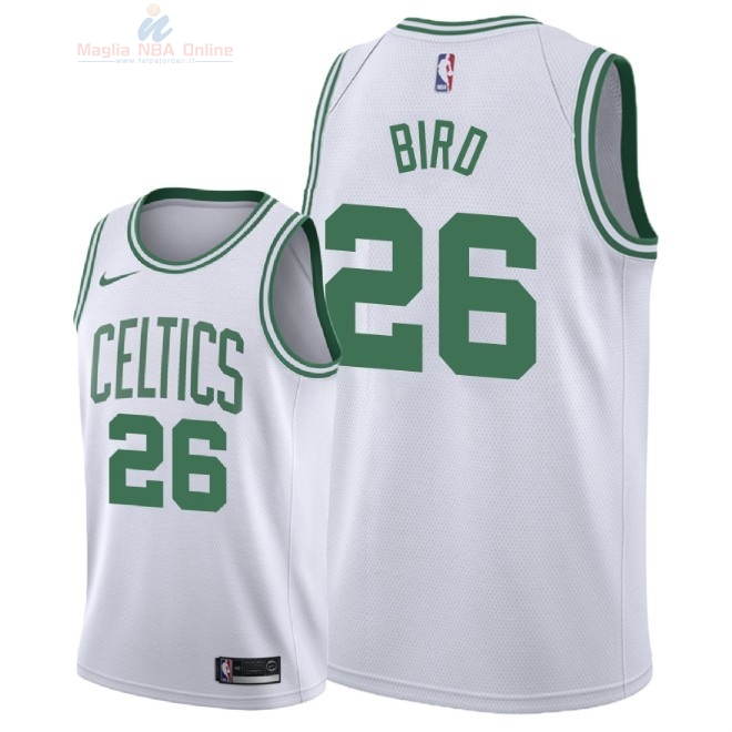 Acquista Maglia NBA Nike Boston Celtics #26 Jabari Bird Bianco Association 2018-19