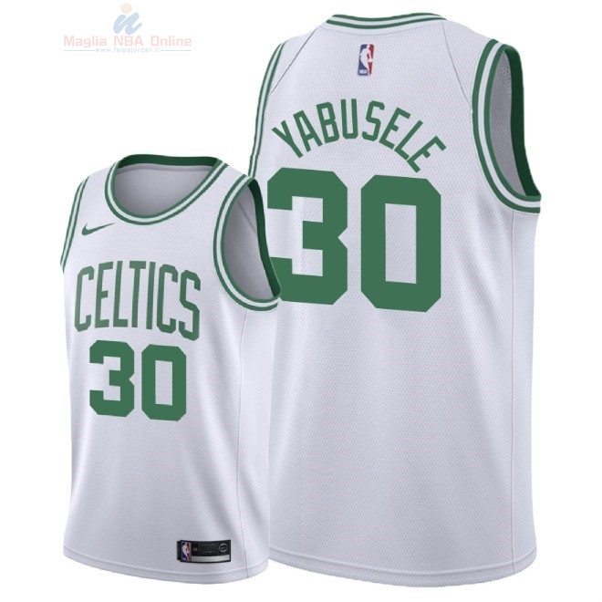 Acquista Maglia NBA Nike Boston Celtics #30 Guerschon Yabusele Bianco Association 2018-19