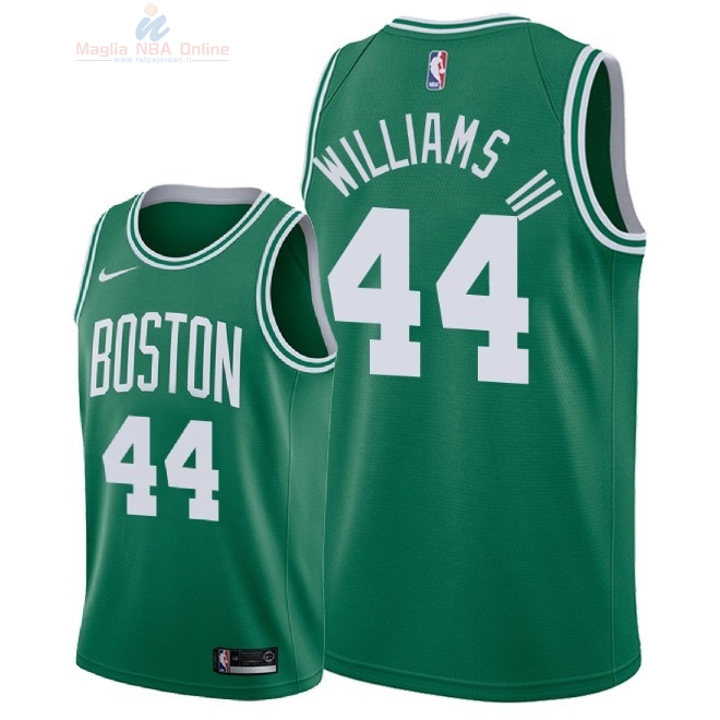 Acquista Maglia NBA Nike Boston Celtics #44 Robert Williams III Verde Icon 2018-19