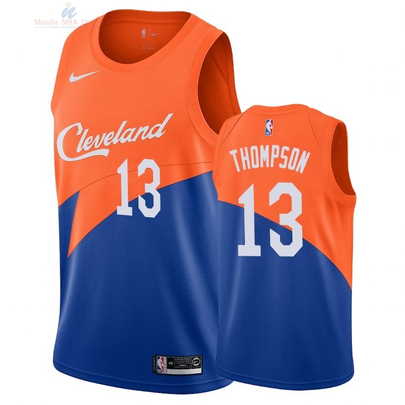 Acquista Maglia NBA Nike Cleveland Cavaliers #13 Tristan Thompson Nike Blu Città 2018-19