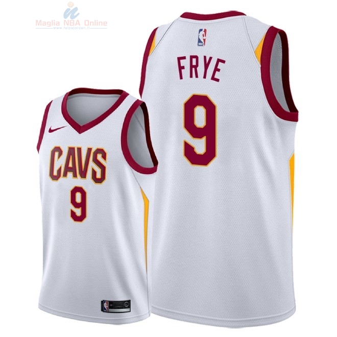 Acquista Maglia NBA Nike Cleveland Cavaliers #9 Channing Frye Bianco Association 2018