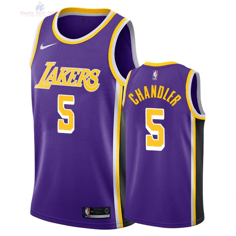 Acquista Maglia NBA Nike Los Angeles Lakers #5 Tyson Chandler Porpora Statement 2018-19