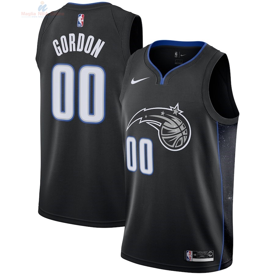 Acquista Maglia NBA Nike Orlando Magic #0 Aaron Gordon Nike Nero Città 2018-19