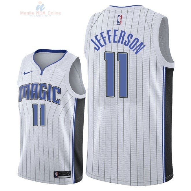 Acquista Maglia NBA Nike Orlando Magic #11 Amile Jefferson Bianco Association 2018