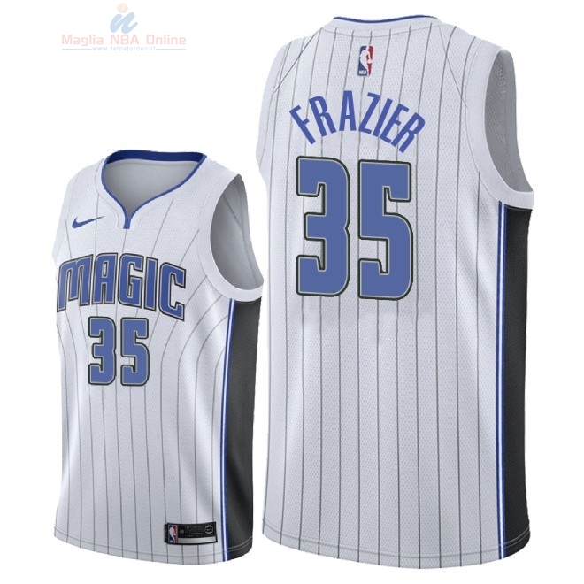 Acquista Maglia NBA Nike Orlando Magic #35 Melvin Frazier Bianco Association 2018