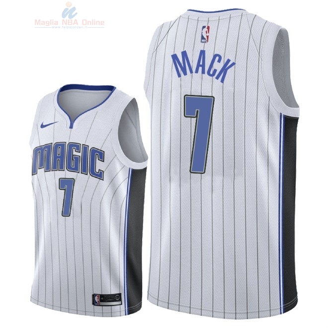 Acquista Maglia NBA Nike Orlando Magic #7 Shelvin Mack Bianco Association 2018
