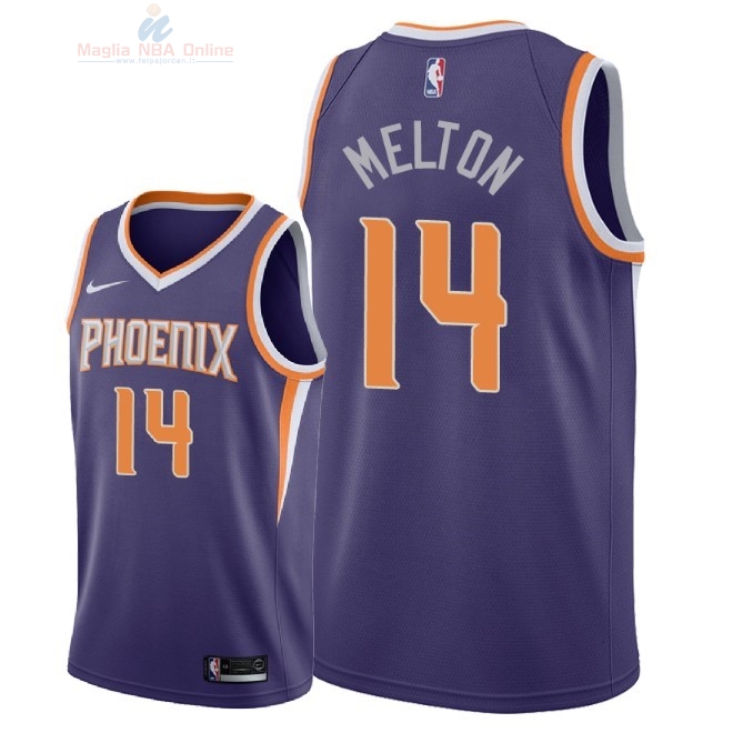 Acquista Maglia NBA Nike Phoenix Suns #14 De'Anthony Melton Porpora Icon 2018