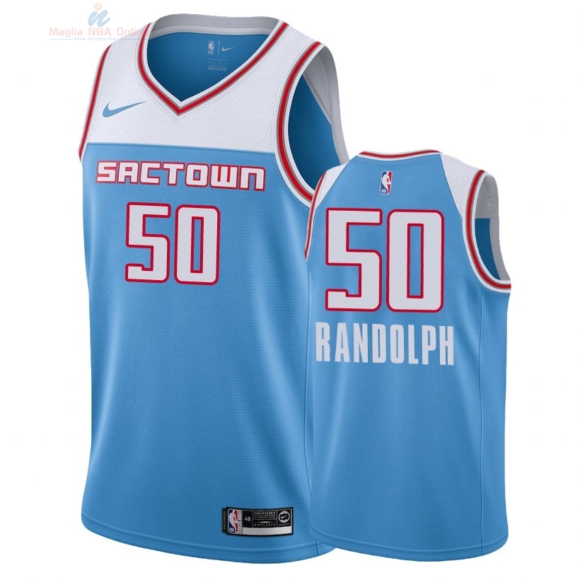 Acquista Maglia NBA Nike Sacramento Kings #50 Zach Randolph Nike Blu Città 2018-19