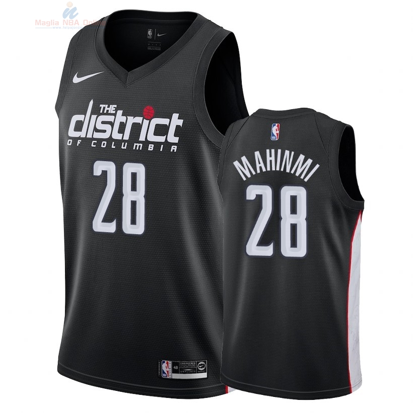 Acquista Maglia NBA Nike Washington Wizards #28 Ian Mahinmi Nike Nero Città 2018-19