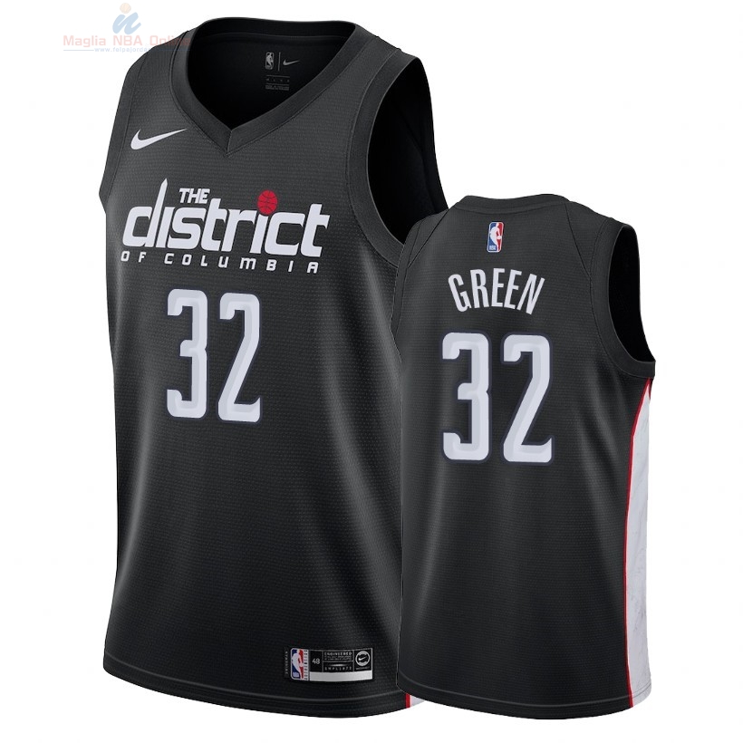 Acquista Maglia NBA Nike Washington Wizards #32 Jeff Green Nike Nero Città 2018-19