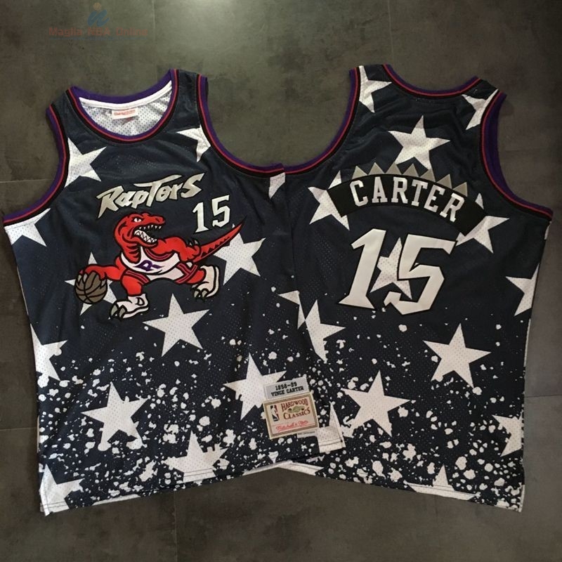 Acquista Maglia NBA Toronto Raptors #15 Vince Carter Retro Nero AU