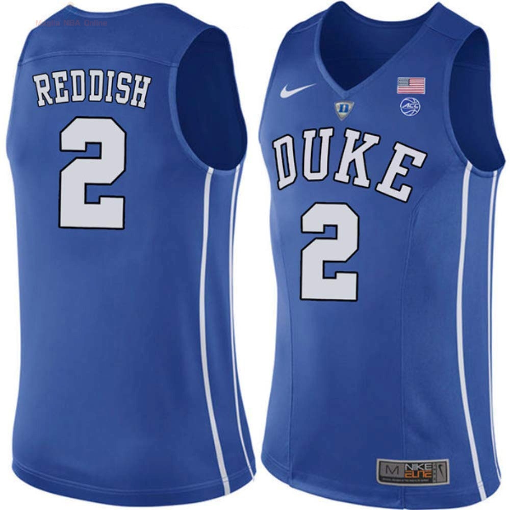 Acquista Maglia NCAA Duke #2 Cameron Reddish Blu