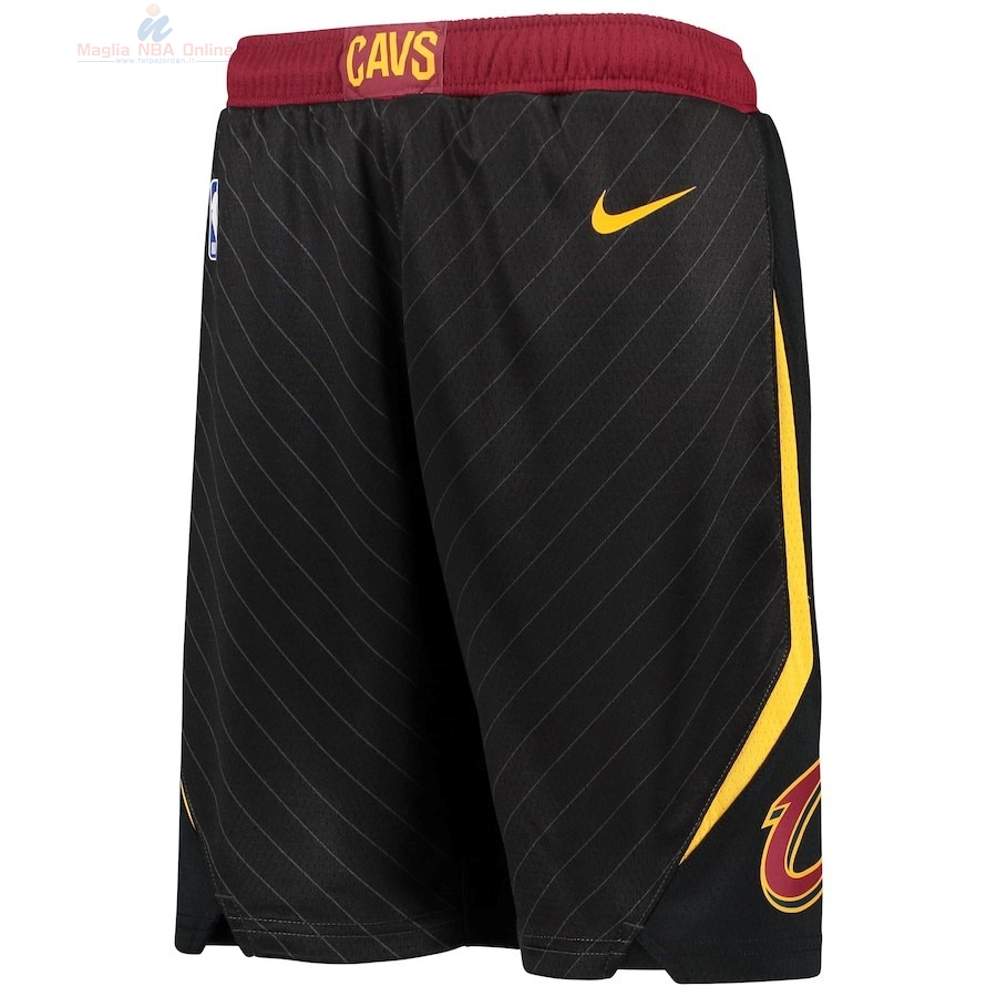 Acquista Pantaloni Basket Bambino Cleveland Cavaliers Nike Nero Statement 2018