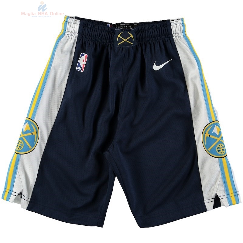 Acquista Pantaloni Basket Bambino Denver Nuggets Nike Marino 2018