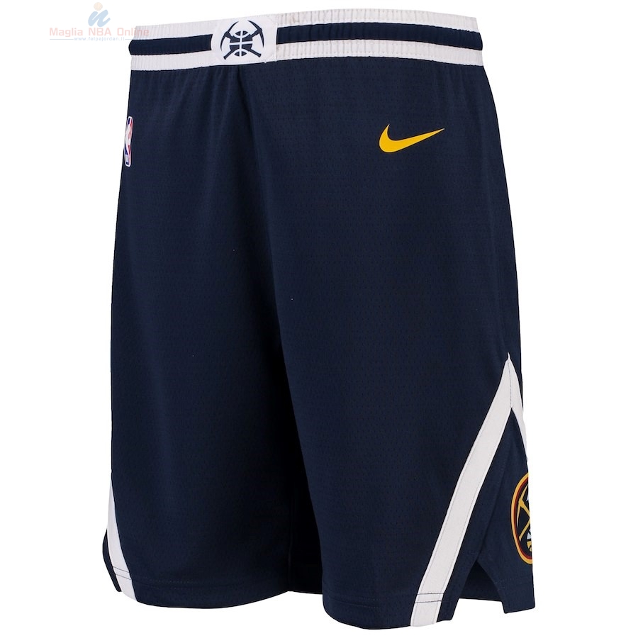 Acquista Pantaloni Basket Bambino Denver Nuggets Nike Marino Icon 2018