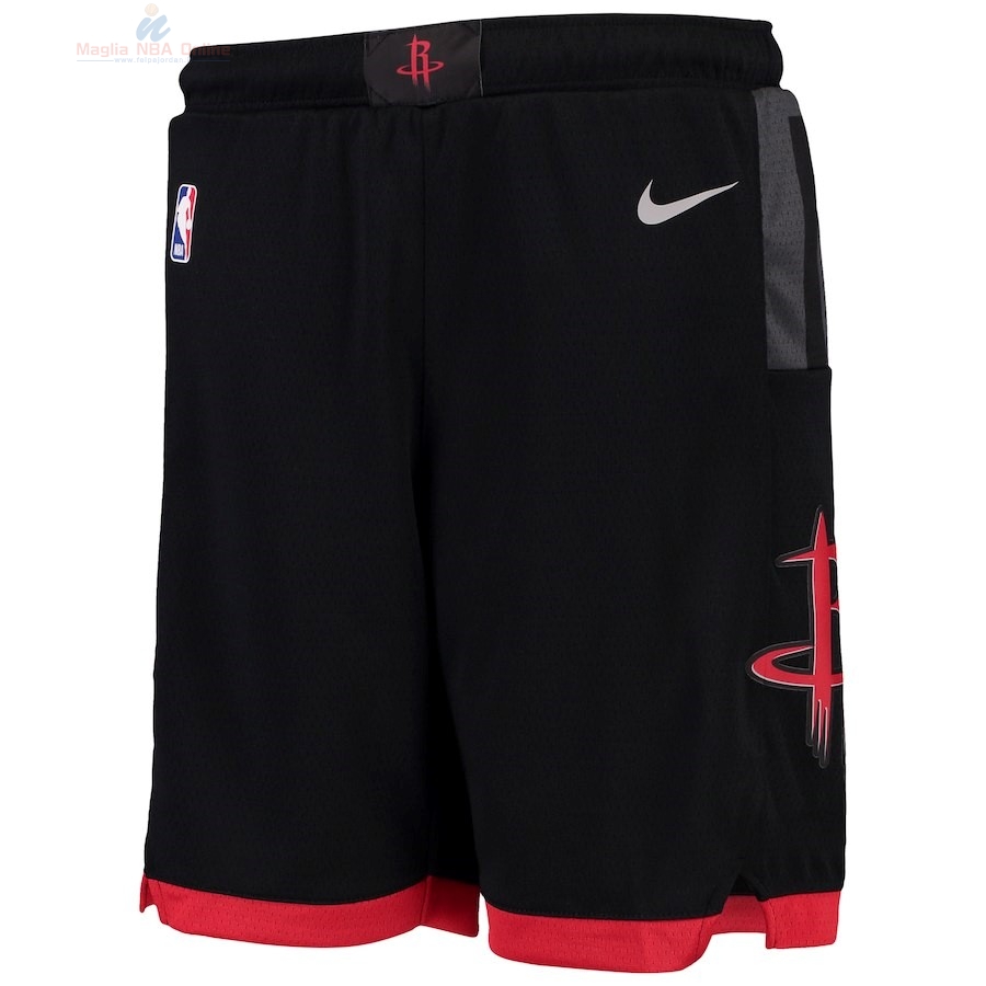 Acquista Pantaloni Basket Bambino Houston Rockets Nike Nero Statement 2018