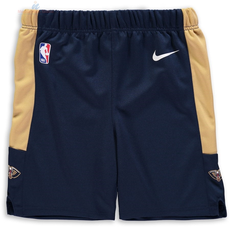 Acquista Pantaloni Basket Bambino New Orleans Pelicans Nike Marino 2018