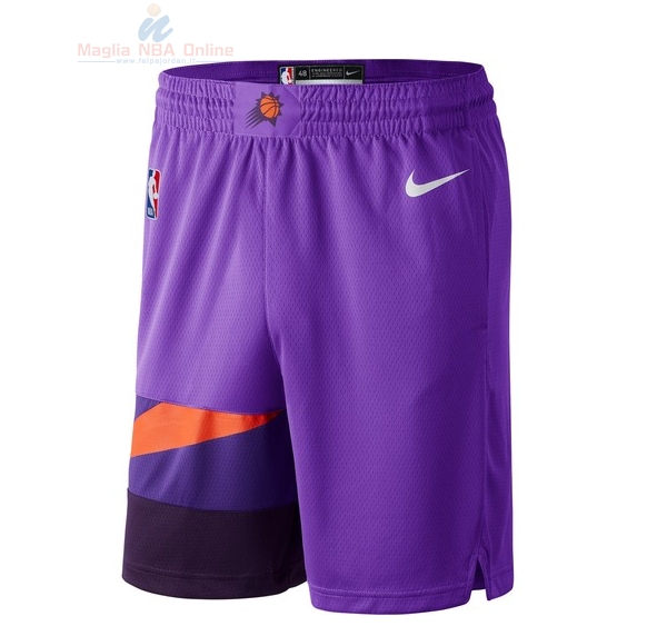 Acquista Pantaloni Basket Bambino Phoenix Suns Nike Porpora Città 2018-19