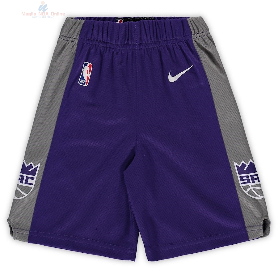 Acquista Pantaloni Basket Bambino Sacramento Kings Nike Porpora 2018