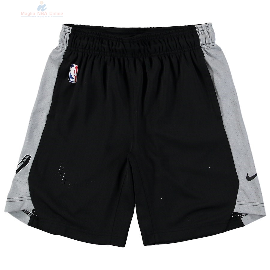 Acquista Pantaloni Basket Bambino San Antonio Spurs Nike Nero 2018