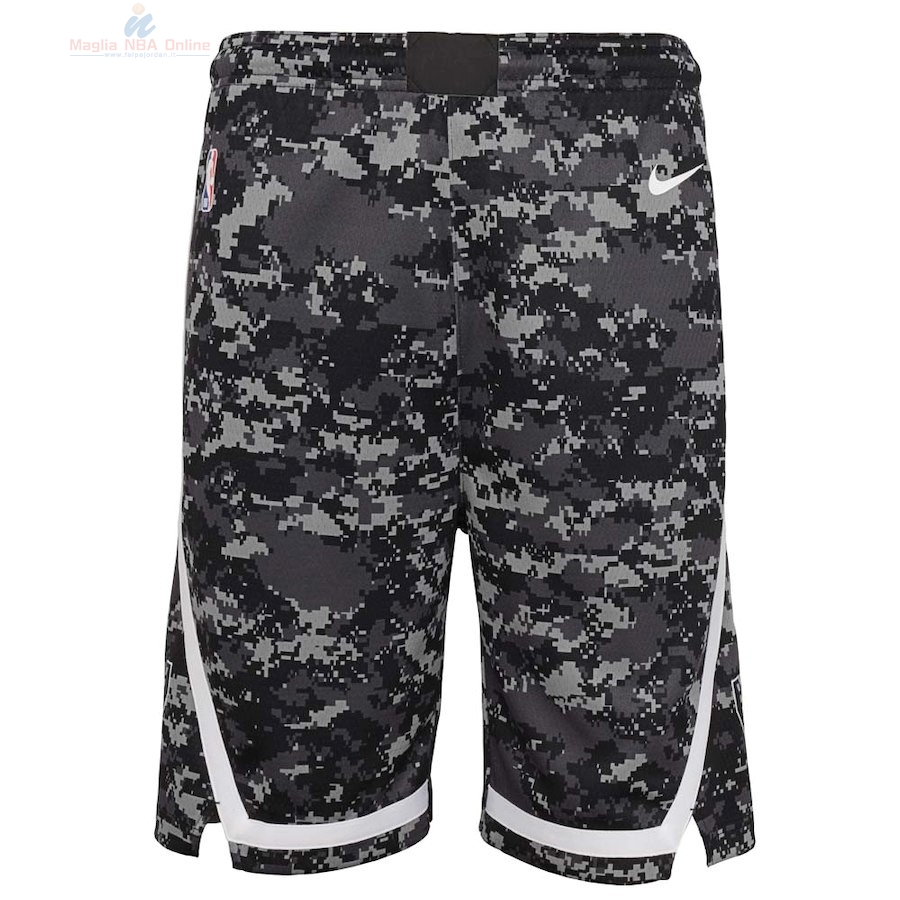 Acquista Pantaloni Basket Bambino San Antonio Spurs Nike Nero Città 2018-19