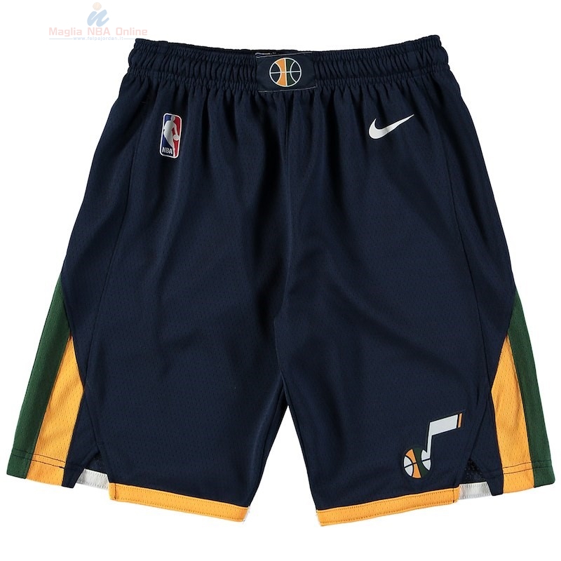 Acquista Pantaloni Basket Bambino Utah Jazz Nike Marino Icon 2018