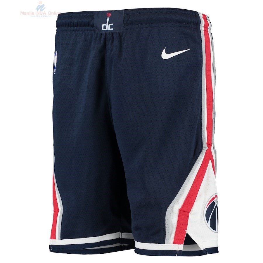 Acquista Pantaloni Basket Bambino Washington Wizards Nike Marino Statement 2018