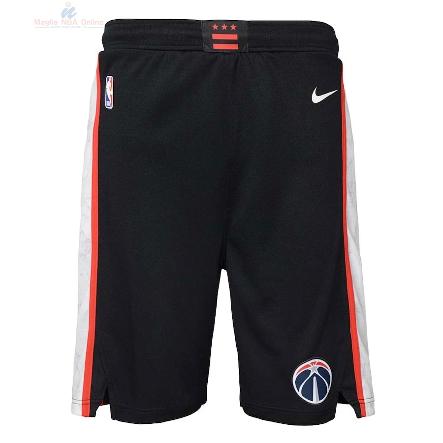 Acquista Pantaloni Basket Bambino Washington Wizards Nike Nero Città 2018-19