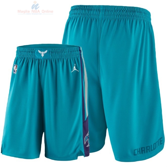 Acquista Pantaloni Basket Charlotte Hornets Nike Verde 2018