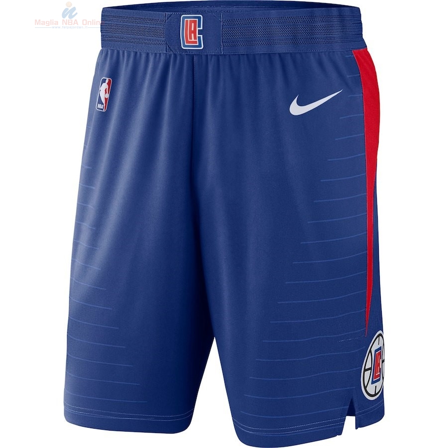 Acquista Pantaloni Basket Los Angeles Clippers Nike Blu Icon 2018